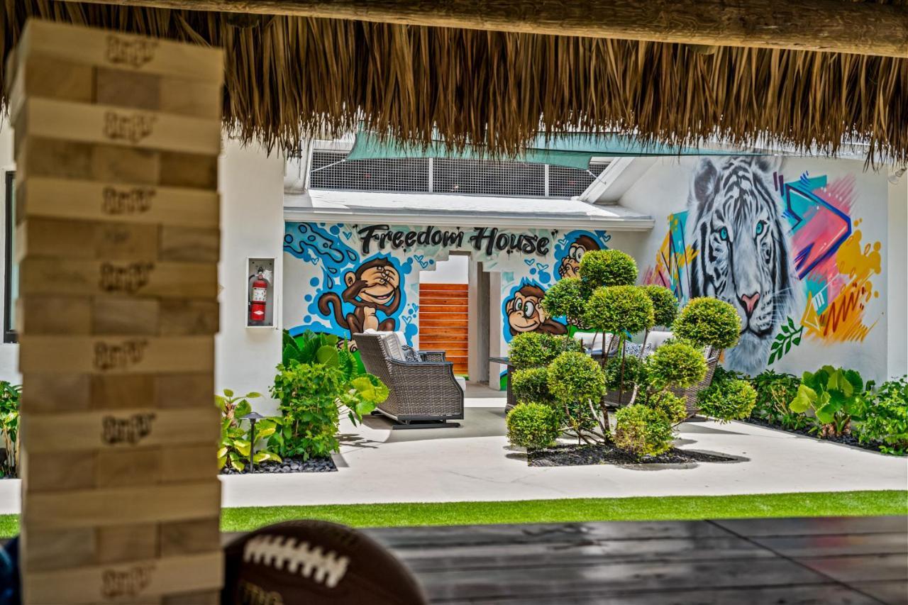 The Freedom House • Urban Oasis • Eclectic Retreat Βίλα Φορτ Λόντερντεϊλ Εξωτερικό φωτογραφία